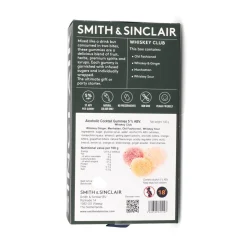 Smith & Sinclair Ingredients Brands|Chocolate & Sweets^Whiskey Club 5V Alcoholic Cocktail Jelly Sweets, 140g