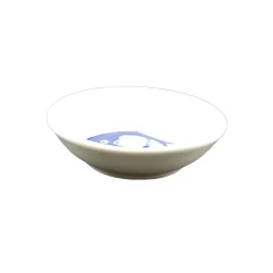 Chinese Tableware Chinese Ingredients|Crockery & Dinnerware^White & Blue Carp Sauce Dish, 7.5cm