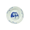 Chinese Tableware Tableware Brands|Chinese Ingredients^White & Blue Carp Side Plate, 20cm
