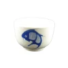 Chinese Tableware Chinese Ingredients|Tableware Brands^White & Blue Carp Tea Cup, 140ml