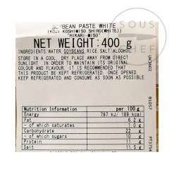 Hikari Japanese Ingredients|Sauces & Condiments^White Miso Paste, 400g
