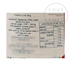 La Costena Ingredients Brands|Mexican Ingredients^Whole Tomatillos, 790g