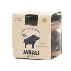 Pate Artesanal Spanish Ingredients|Snacks^Wild Boar & Mushroom Pate, 110g