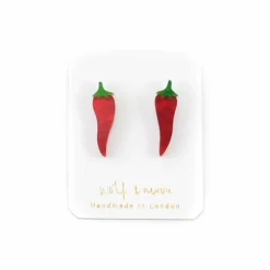 Wolf & Moon Tableware Brands^Chilli Pepper Stud Earrings