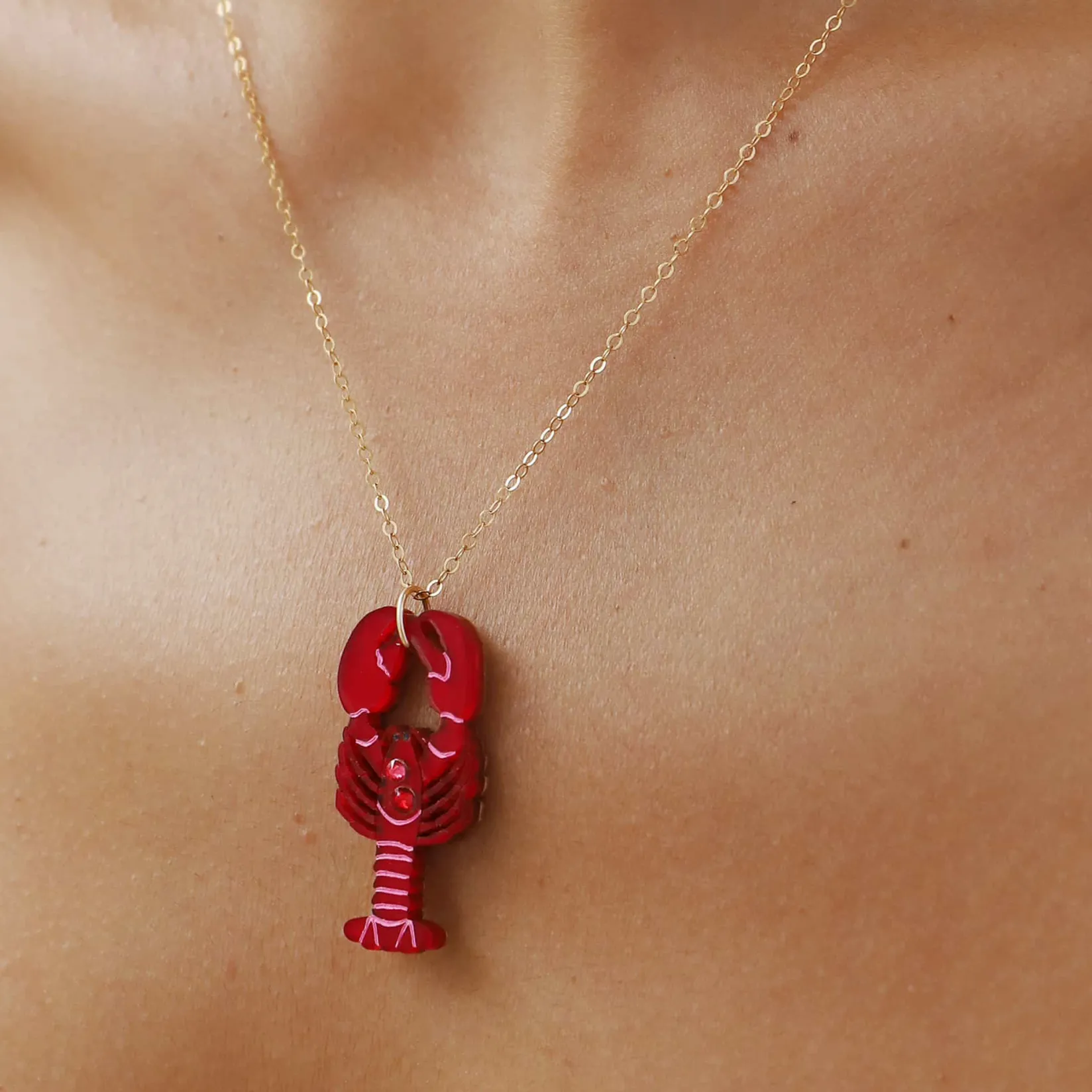 Wolf & Moon Tableware Brands^Lobster Necklace