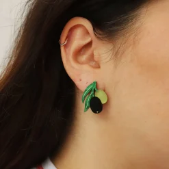 Wolf & Moon Tableware Brands^Olive Stud Earrings