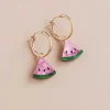 Wolf & Moon Tableware Brands^Watermelon Hoop Earrings