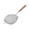 Suncraft Kitchen Tools & Utensils^Wood Handle Stainless Steel Mesh Strainer