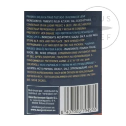 Garden Delights Spanish Ingredients|Vegetables^Wood Oven Roasted Red Pepper Strips, 330g