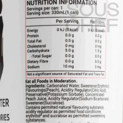 Genki Forest Ingredients Brands|Chinese Ingredients^24x Peach Flavour Sparkling Water, 330ml