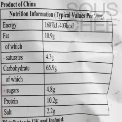 Baijia A-Kuan Ingredients Brands|Chinese Ingredients^20x Sichuan Broad Noodle - Sesame Paste Flavour, 120g