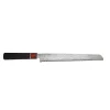 Suncraft Kitchen Knives^Yasuo Black Bread Knife, 22cm