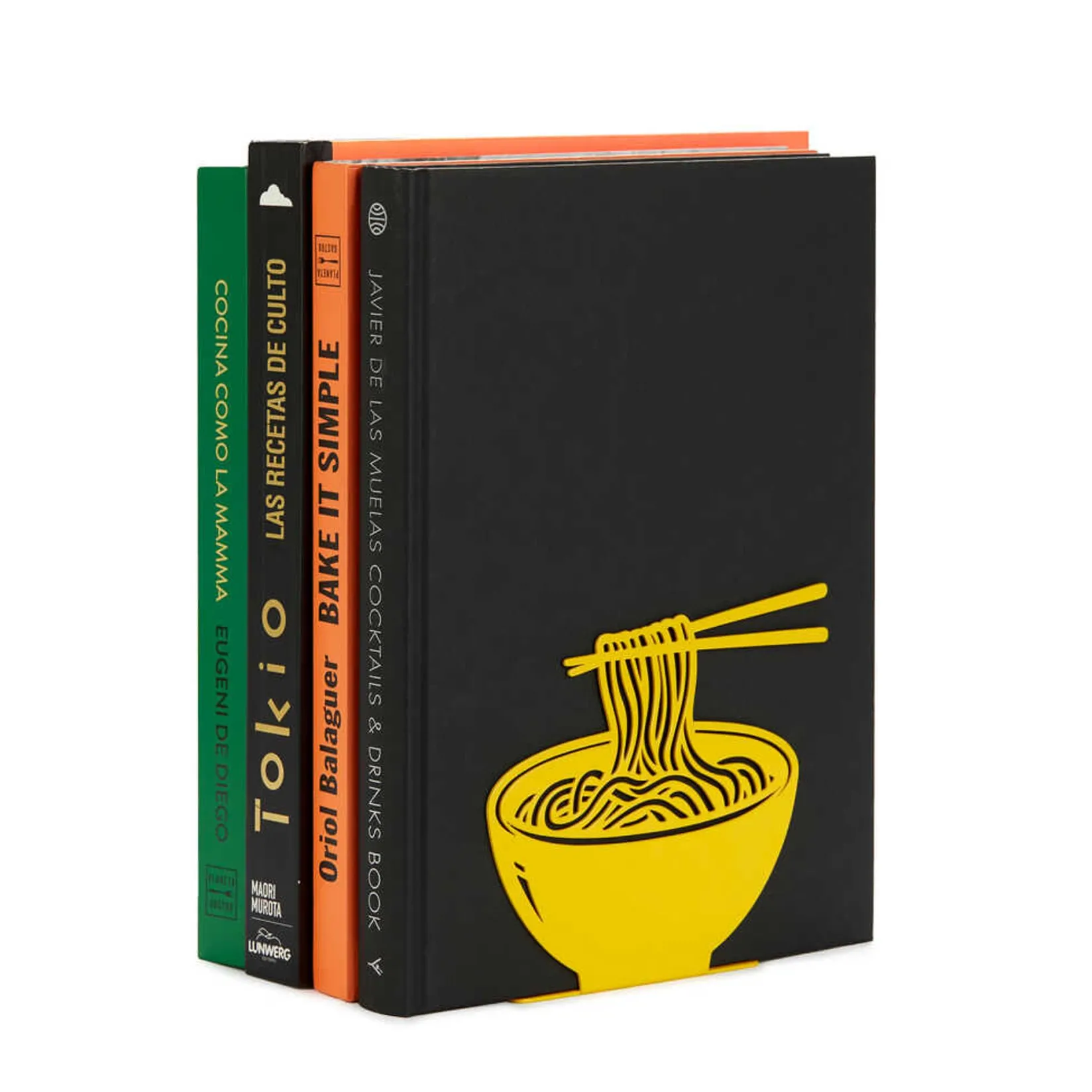 Balvi Tableware Brands^Yellow Ramen Metal Bookend