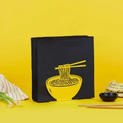 Balvi Tableware Brands^Yellow Ramen Metal Napkin Holder