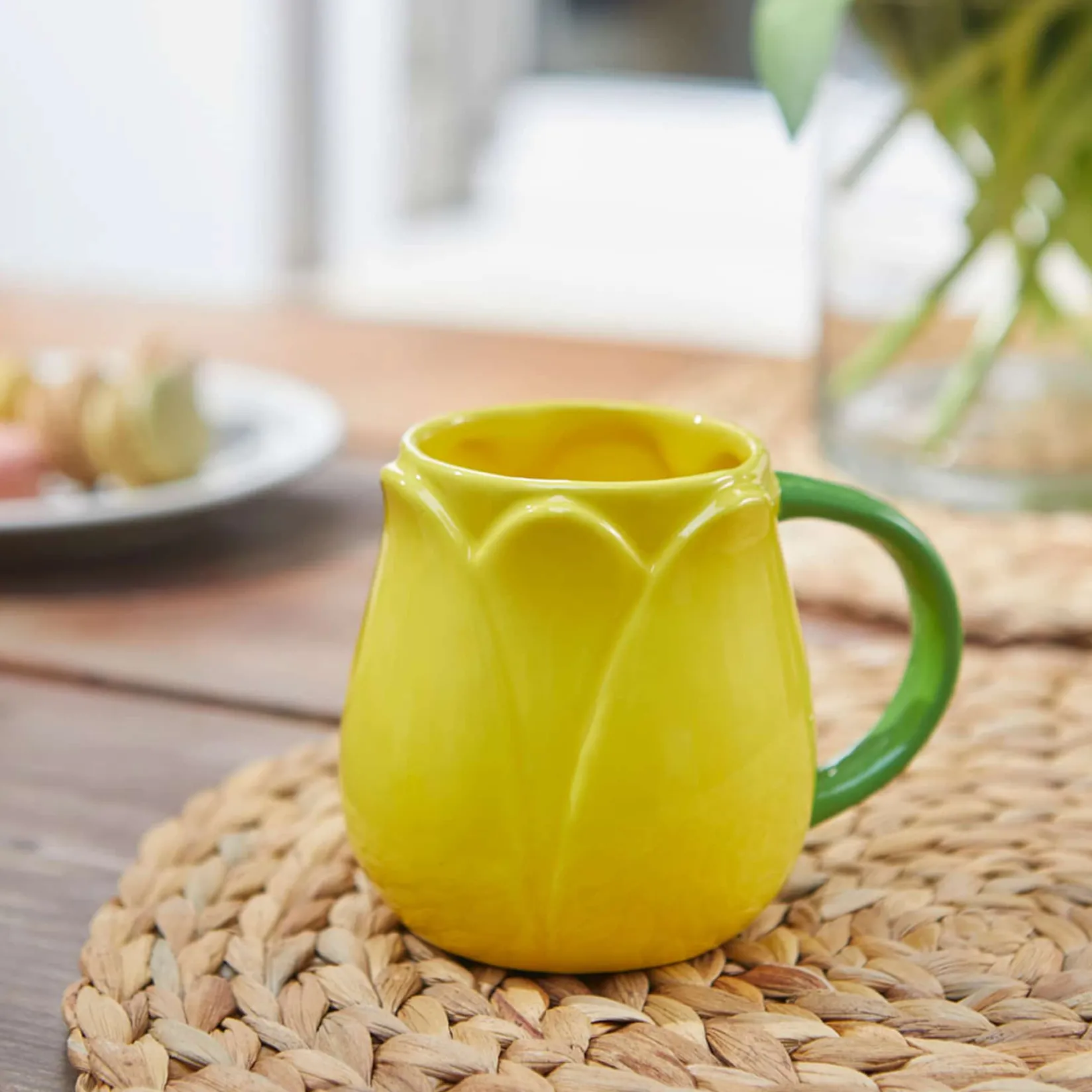 Balvi Tableware Brands^Yellow Tulip Coffee Cup, 400ml