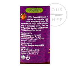 Yeo's Ingredients Brands|Southeast Asian Ingredients^Sweet Chilli Sauce, 300ml