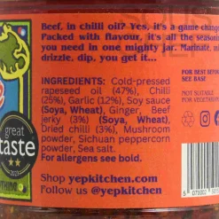 Yep Kitchen Ingredients Brands|Chinese Ingredients^Garlic Chilli Oil with Beef, 160g