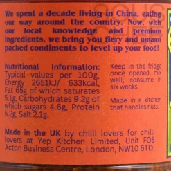 Yep Kitchen Ingredients Brands|Chinese Ingredients^Garlic Chilli Oil with Beef, 160g