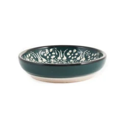 El Boyali Seramikler Tableware Brands|Crockery & Dinnerware^Yesil Ve Beyaz Boyali Shallow Bowl, 12cm