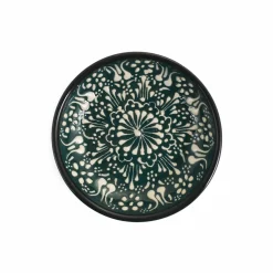 El Boyali Seramikler Tableware Brands|Crockery & Dinnerware^Yesil Ve Beyaz Boyali Shallow Bowl, 12cm