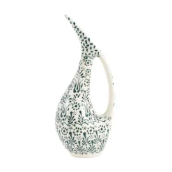 El Boyali Seramikler Tableware Brands|Jugs & Bottles^Yesil Ve Beyaz Boyali Tall Jug, 385ml