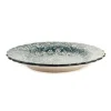 El Boyali Seramikler Tableware Brands|Plates^Yesil Ve Beyaz Boyali Wavy Dinner Plate, 26.5cm