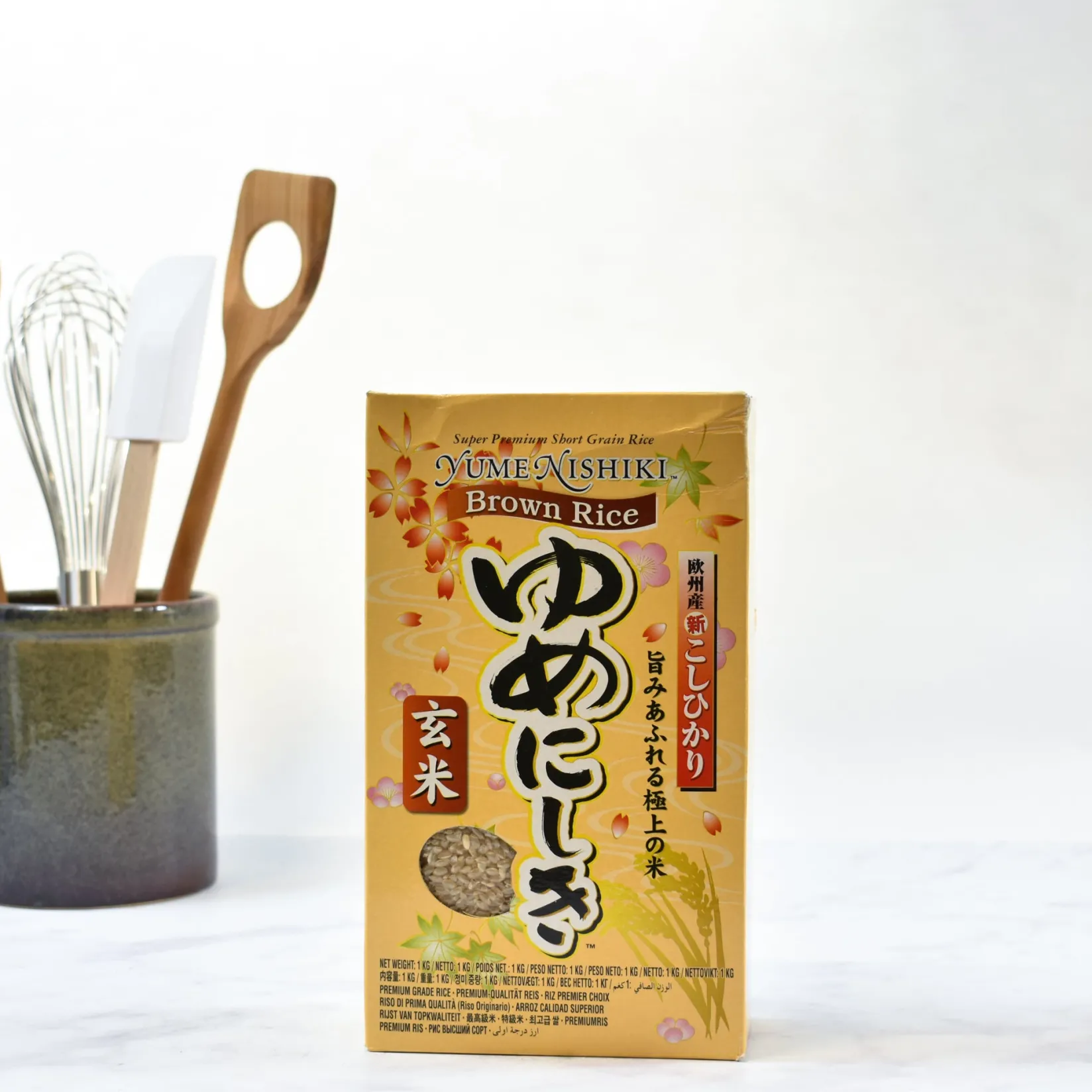 Yumenishiki Ingredients Brands|Japanese Ingredients^Brown Sushi Rice, 1kg