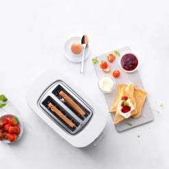 Zwilling Kitchen Electricals^Enfinigy Silver Toaster, 2 Slot